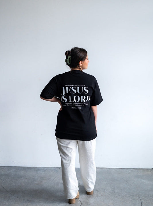 Imperfect Jesus is Lord Tee Size XL Sand