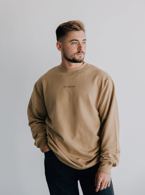 Neutral Christian Clothing Apparel Brand Crewneck Outfit